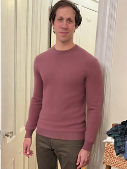 ComfyUI example: Tom in a sweater